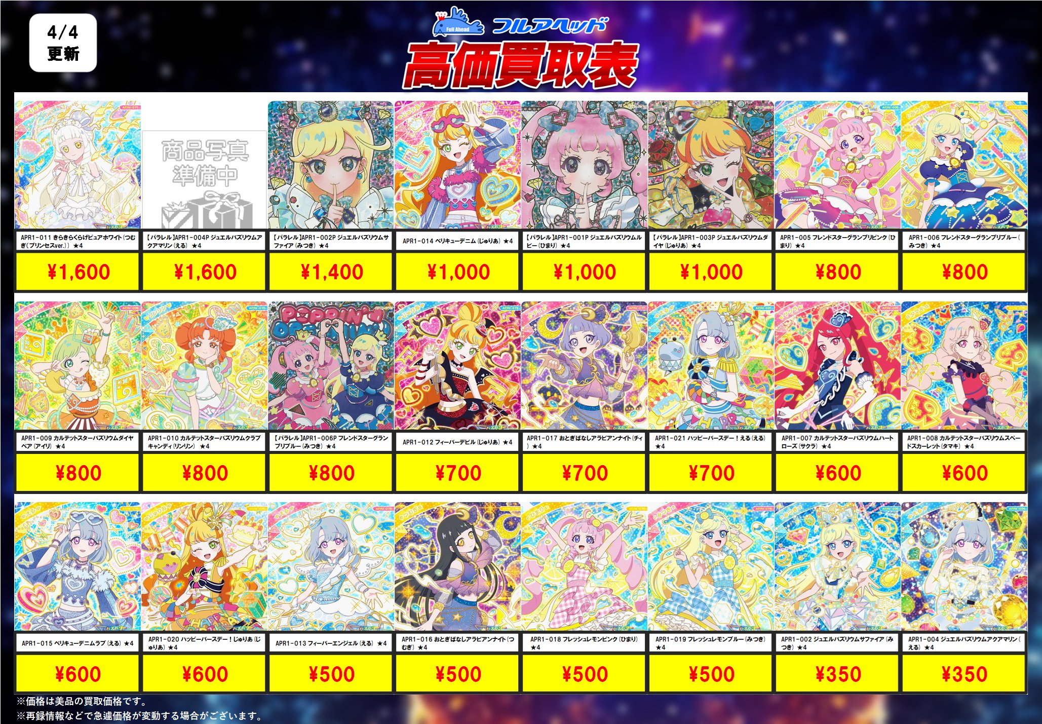 豪華ラッピング無料 ひみつのアイプリ 4弾 全70種(通常65種+パラレル5種) フルコンプ プリズムストーン
