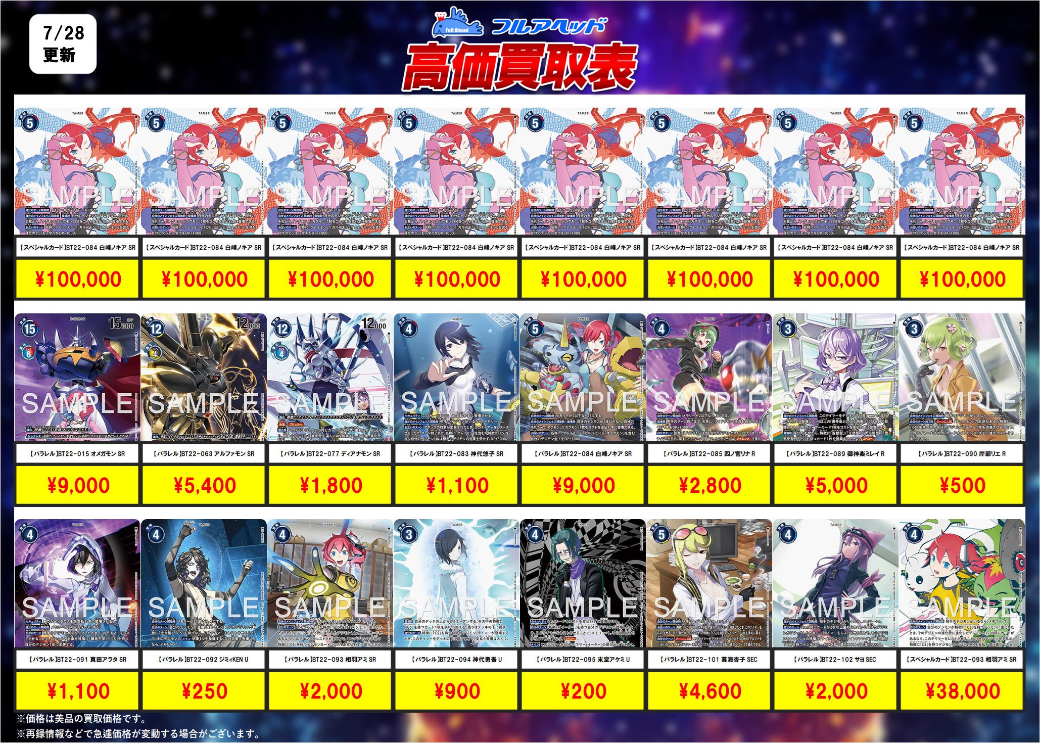 【バラ売り可】旧デジモンカード 後期セット 115枚 バラ売り可】旧デジモンカード アイテムカード 90種 - メルカリ