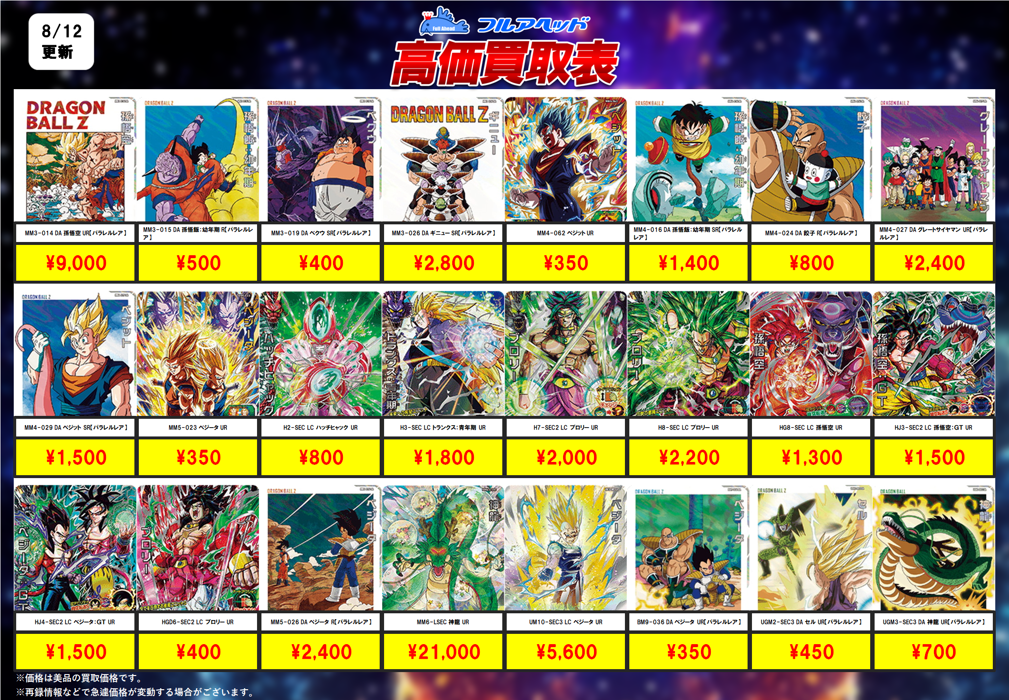 ドラゴンボールヒーローズまとめ売り（15点セット） Yahoo!オークション -「15)」(ドラゴンボールヒーローズ