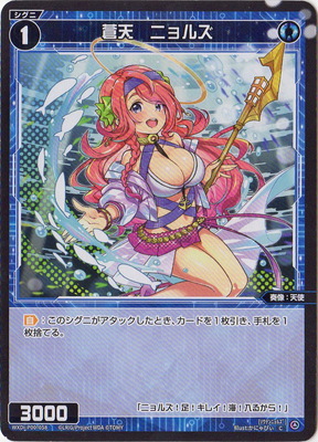 WXDi-P00-058 蒼天　ニョルズ C